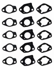 Yamakato 420CC GX390 GX340 Carburetor Gasket Kit Set For Honda And Clo New. Price: $12.29.