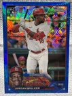 2023 Topps Chrome Logofractor Jordan Walker Rc Blue Refractor (100/150) #209 Ungraded. Price: $65.00.