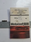 Oem Ford D5ZZ-9542-A Motorcraft CJ-269 Primary Jet (sold Each) New. Price: $17.95.