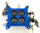 High Performance 850 Carburetor Base Plate Holley Quickfuel Double Pumpers Blue New. Price: $98.00.