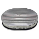 Compatible/replacement Chevy/ford/mopar 12" Oval Polished Aluminum Air Cl... New. Price: $99.04.