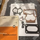 (1) Vintage Delco Rochester Carburetor Rebuild Kit 7015972 (new Old Stock). Price: $72.90.