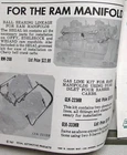 Rare Vintage Segal Dual Chrome Fuel Lines Double Carburetors Cross Ram Manifold New. Price: $159.99.