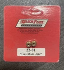 Quickfuel Gas Main Jets 22-81 New. Price: $18.72.