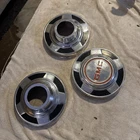 1973-88 Gmc Truck 4X4 Dog Bowl Center Poverty Hubcaps Set Chevy Oem Used. Price: $59.00.