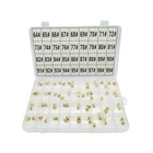 Main Jet Assortment Kit For Holley 230 4150 4160 Carb 36-181#64-99 XX1O3H New. Price: $34.88.