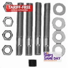 Racing Power R0977, Set Of 4 Zinc Steel Carb Adapter Hardware K It 3IN Stud 5/16 New. Price: $26.03.