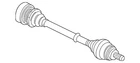Genuine Volkswagen Axle Assembly 5Q6-407-272-L New. Price: $476.98.