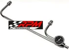 Brawler Chrome Fuel Line 4150 Double Pumper Carburetor Black Gauge 3/8 Hose New. Price: $33.95.