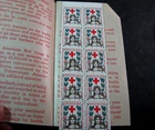 Us Christmas Seal Scott# WX22N Woman Pane Of Ten 1918 Mh L616. Price: $68.50.