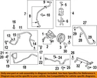Gm Oem 07-17 Acadia Limited Pump Hoses-pressure Front Seal 15869847 New. Price: $9.28.