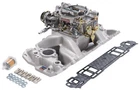 Edelbrock Single-quad Air Gap Manifold & Carburetor Induction KIT,57-86 Sbc New. Price: $926.95.