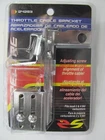 Spectre 24283 Carburetor Throttle Cable Bracket, Fully Adjustable, Chrome Plated New. Price: $17.05.