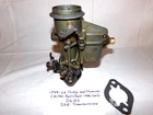 1949-54 Dodge, Plymouth Carter Ball & Bbl Carburetor D6H2 Stnd Trans. Remanufactured. Price: $499.00.