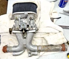 Dellorto 36 Carburetor & Low Profile Manifold Vw Porsche Idf Drla Fits Weber Used. Price: $195.00.