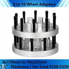 2PCS Rear 8X170MM To Big Rig Semi 10X225MM Hub Centric Wheel Adapters Ford New. Price: $415.99.