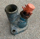 Oem 1973-1986 Gm Chevrolet Truck, & P Van Thermostat Housing 346219-20 Sbc Bbc Used. Price: $19.99.
