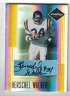 Herschel Walker - 2006 Donruss Limited Monikers Autograph /100 Ungraded. Price: $60.00.
