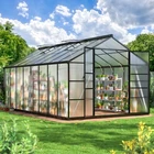 10X16/10X18FT Polycarbonate Greenhouse, Quick Setup, Roof Vent, Walk-in Aluminum New. Price: $949.99.