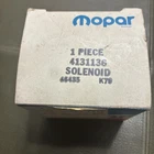 1984 Dodge Truck Nos Mopar Idle Stop/fuel Cut Off Solenoid 4131136 New. Price: $45.00.