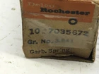 Nos 67-68 Camaro 65-68 Corvette 4BC Rochester Carburetor Pump Spring (1) 7035672 New. Price: $10.00.