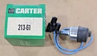Carter 213-61 Carburetor Idle Stop Solenoid For 1973-74 Dodge 340-440 4-BBL New. Price: $149.99.