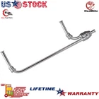 Carbole New Chrome Gas Fuel Line Kit For 4-BARREL Carburetor 3/8 1551 4160. Price: $13.35.