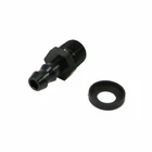 Fragola 200123-BL 3/8 MPT/6AN Push Lock Hose End Barb Black Fitting Pipe Thread New. Price: $12.95.