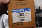 Water Pump Impeller, Housing Repair Kit For Glm 12246, 12240 Outboard Boat Motor Used. Price: $29.99.