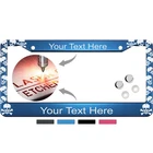 Pirate Skulls Design Custom Anodized Aluminum Car License Plate Frame & Free New. Price: $37.99.