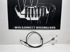 Jeep Wrangler Yj 91-95 Engine Throttle Accelerator Cable 53006557 2.5 4 Cylinder Used. Price: $28.50.
