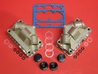 Holley Dual Inlet Double Pumper Fuel Kit Aluminum Sight Glass Bowls ! New. Price: $149.95.