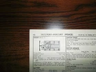 1972 Ford & Mercury Eight Series Models Cobra Jet 429 Ci V8 4BBL Tune Up Chart Used. Price: $10.00.