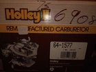 Holly 2 Remanufactured Carburetor 64- 1577 Bbl Carter. Price: $200.00.