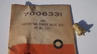 Nos Delco 7006331 Rochester Carb Power Valve Assy. 1955-1966 V8 Buick Chevy Olds New. Price: $10.75.