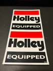 Holley Racing Decal Stickers Race Car 2PC Set 3.25X3.25 New. Price: $5.95.