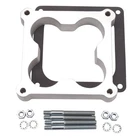 Edelbrock 8718 Carburetor Spacer Open Cloverleaf Center 1IN Thick New. Price: $105.73.