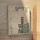 Carter Carburetor 902-602 Zip Kit 125-5654 HF1252B New. Price: $16.95.