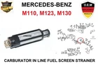 Engine Carburetor Inlet Fuel Strainer Screen Mercedes-benz M110, M123, M130 New. Price: $73.33.