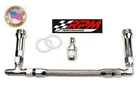 Holley Carburetor Silver Braided Fuel Line Dual Feed Doublepump 4150 6AN F1 New. Price: $79.95.