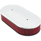 Edelbrock 1235 Dual Quad Oval Air Cleaner New. Price: $126.95.