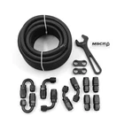 Wnseu 10AN 20FT Fuel Line Hose Kit Fitting Nylon Stainless Steel Braided 5/8 New. Price: $102.92.