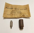 1955-1956 Dodge Desoto Chrysler Carburetor Primary Needle & Seat 1618234 Nos New. Price: $25.50.
