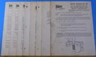 Holley Carburetor Co. Service Bulletin 1949 Lot Of 8 Issues Used. Price: $81.06.