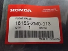Honda Oem Needle Valve 16155-ZM0-013 New. Price: $36.95.