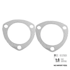 2PCS Car Exhaust Gasket, 3" 3-BOLT Pipe Flange With Ss 3.0IN New. Price: $8.98.
