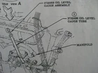Nos Chevy 150 210 Belair 1957 V-8 283 Gm Engine Oil Dipstick Gauge Used. Price: $65.00.