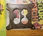 1965 1966 Ford 390 Thunderbird T-bird Carburetor Taper Spacer Phenolic Used. Price: $99.88.