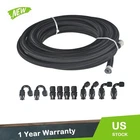 Black 10FT 12FT 20FT 30FT Fittings Hose Kit -6AN Nylon E85 Ptfe Fuel Line New. Price: $44.04.
