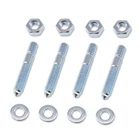 5/16" X 2" Carburetor Studs Set For Holley Demon Edelbrock Carter Rochester New. Price: $8.05.